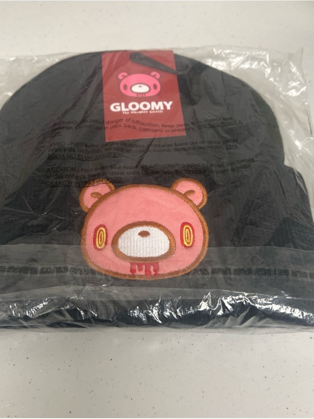Kids Pink Bear Patch Accessory - Cute Embroidered Applique
